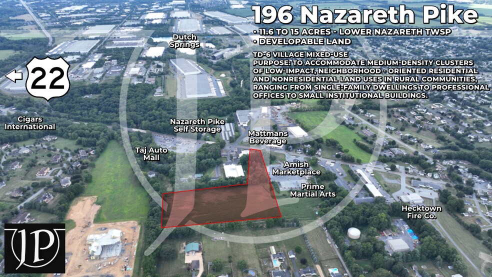 196 Nazareth Pike, Bethlehem, PA à vendre - Photo de l’immeuble – Image 1 sur 19