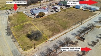 Plus de détails pour 4101 Industrial St, Rowlett, TX - Terrain à vendre