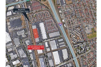 881-897 Wrigley Way, Milpitas, CA - VUE AÉRIENNE  vue de carte