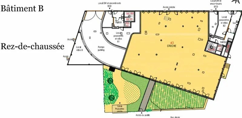 Bureau dans Nanterre à vendre - Plan d’étage – Image 2 sur 2