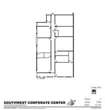 9700-9702 Bissonnet St, Houston, TX à louer Plan d’étage– Image 1 sur 1