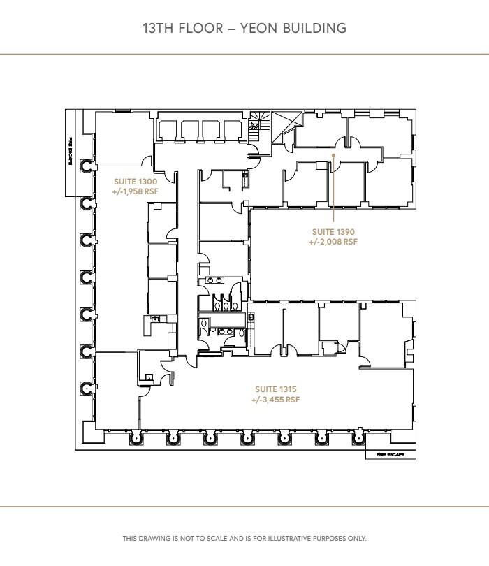 522 SW 5th Ave, Portland, OR à louer Plan d’étage– Image 1 sur 1