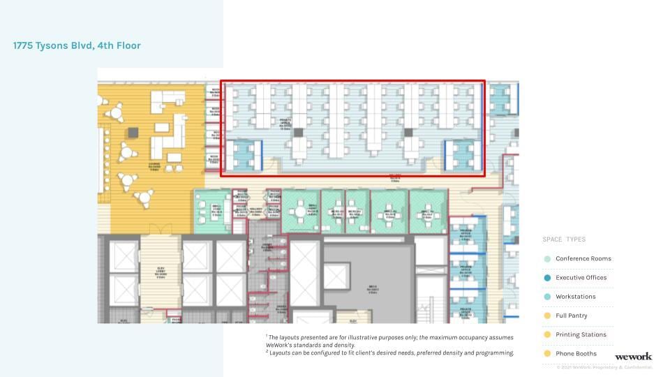 1775 Tysons Blvd, McLean, VA à louer Plan d’étage– Image 1 sur 1