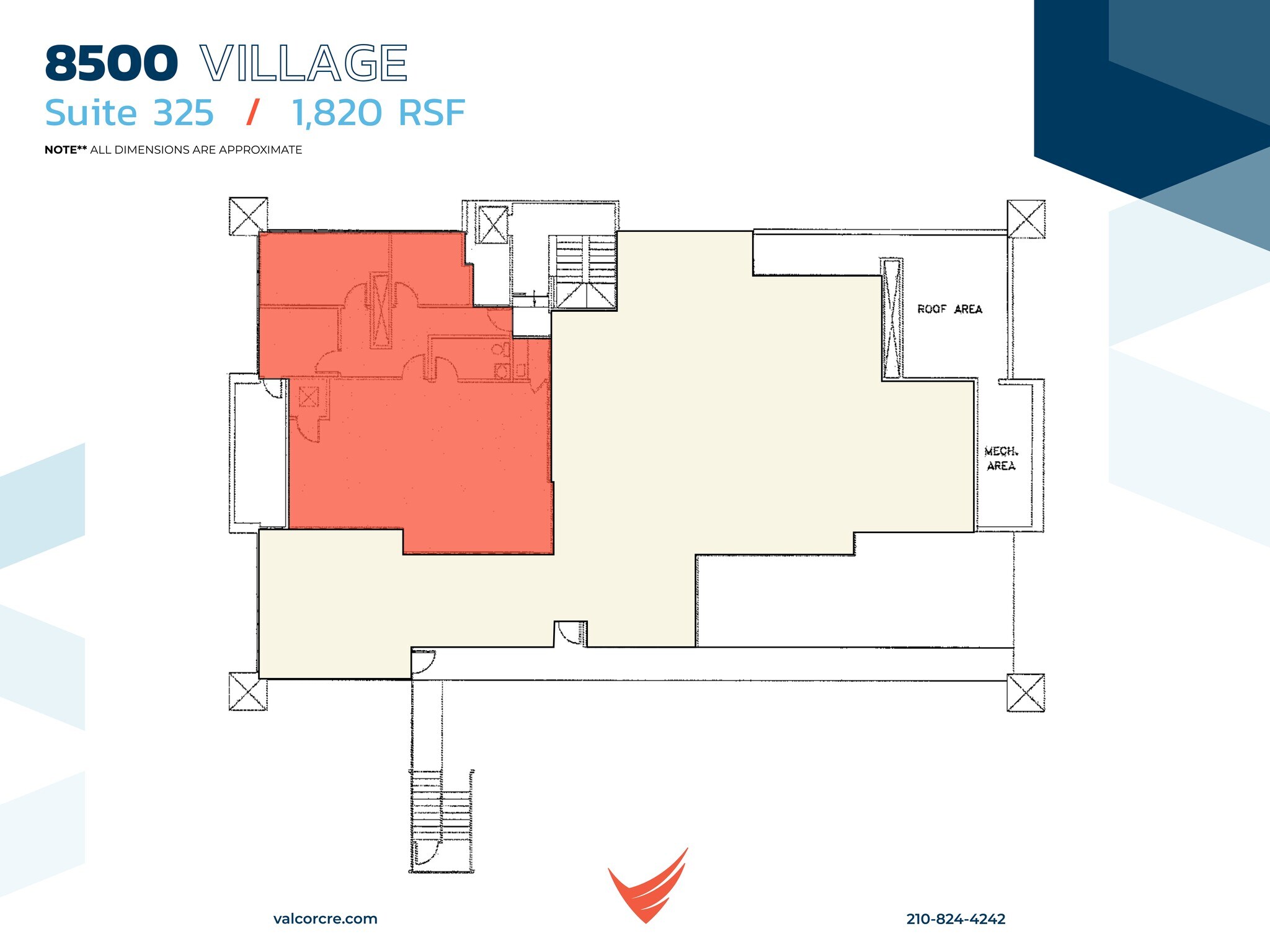 8500 N Village Dr, San Antonio, TX à louer Plan de site– Image 1 sur 1