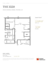 3550 N Central Ave, Phoenix, AZ à louer Plan d’étage– Image 1 sur 1