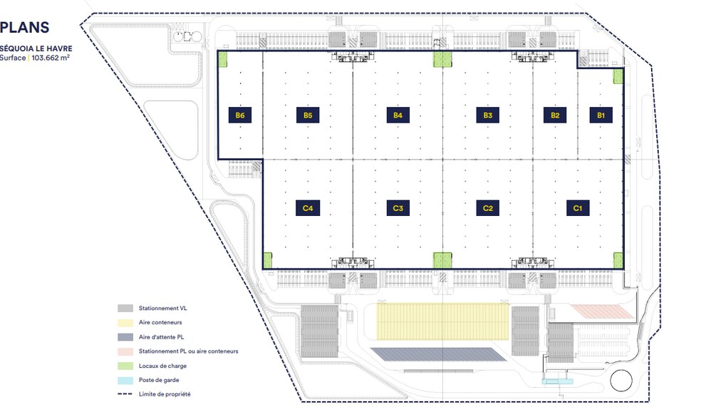 Industriel/Logistique dans Oudalle à louer - Plan d’étage – Image 1 sur 1