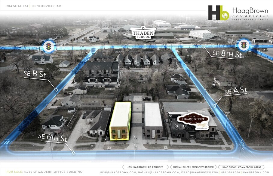 204 SE 6th St, Bentonville, AR à vendre - Photo de l’immeuble – Image 3 sur 5