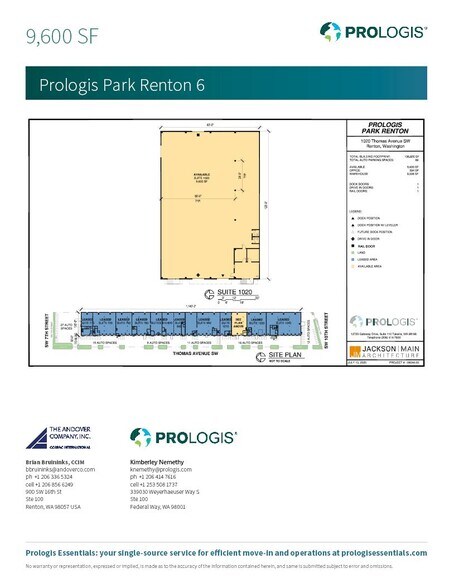 710-1040 Thomas Ave SW, Renton, WA à louer - Photo de l’immeuble – Image 2 sur 2