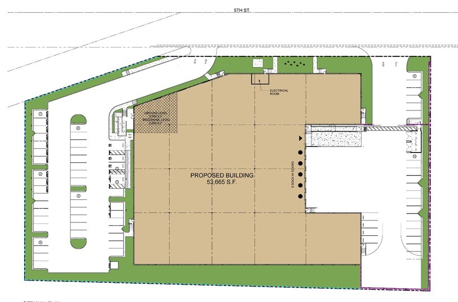 SW 5th St & Central Ave, Highland, CA à vendre - Plan de site – Image 2 sur 2