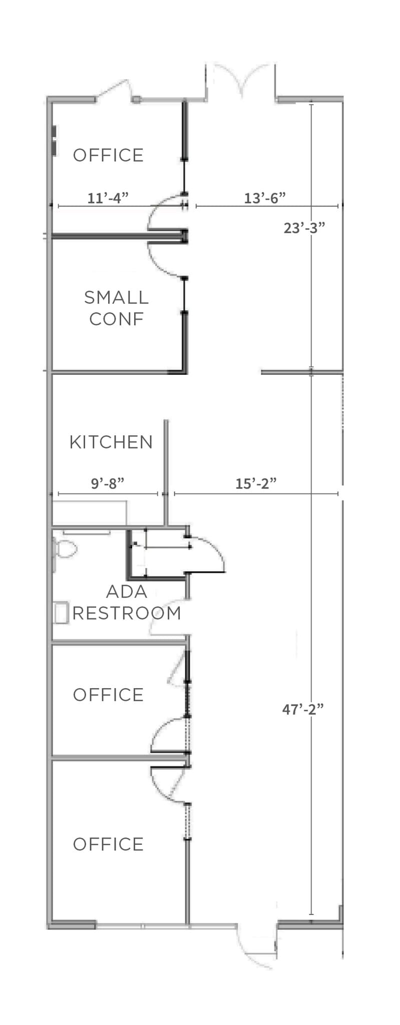 860-870 Napa Valley Corporate Way, Napa, CA à louer Plan d’étage– Image 1 sur 1