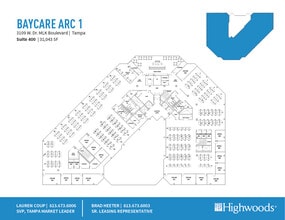 3109 W Dr Martin Luther King Jr Blvd, Tampa, FL à louer Plan d’étage– Image 1 sur 1