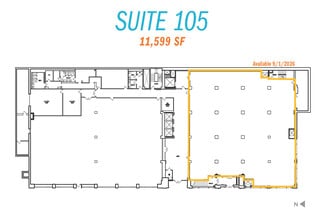 1100 2nd Ave, Seattle, WA à louer Plan d’étage– Image 1 sur 2