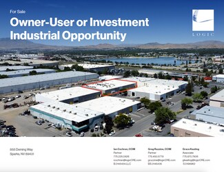Plus de détails pour 851-855 Deming Way, Sparks, NV - Industriel/Logistique à vendre