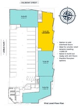 3390 Valmont Rd, Boulder, CO à louer Plan d’étage– Image 2 sur 2