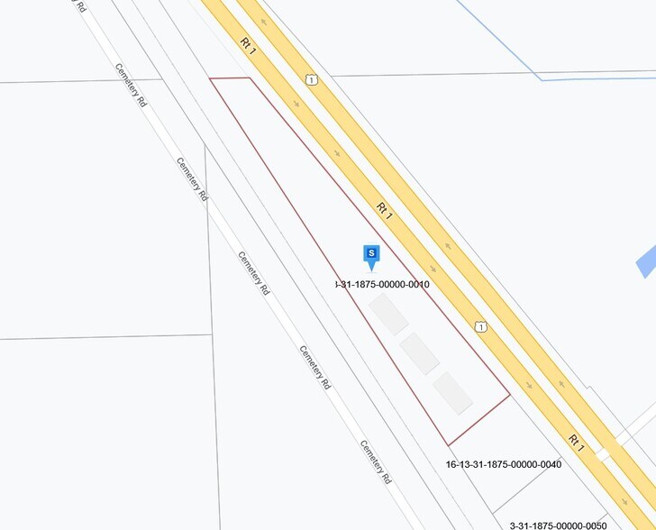 7500 S US Highway 1 S, Bunnell, FL à vendre - Plan cadastral – Image 2 sur 2