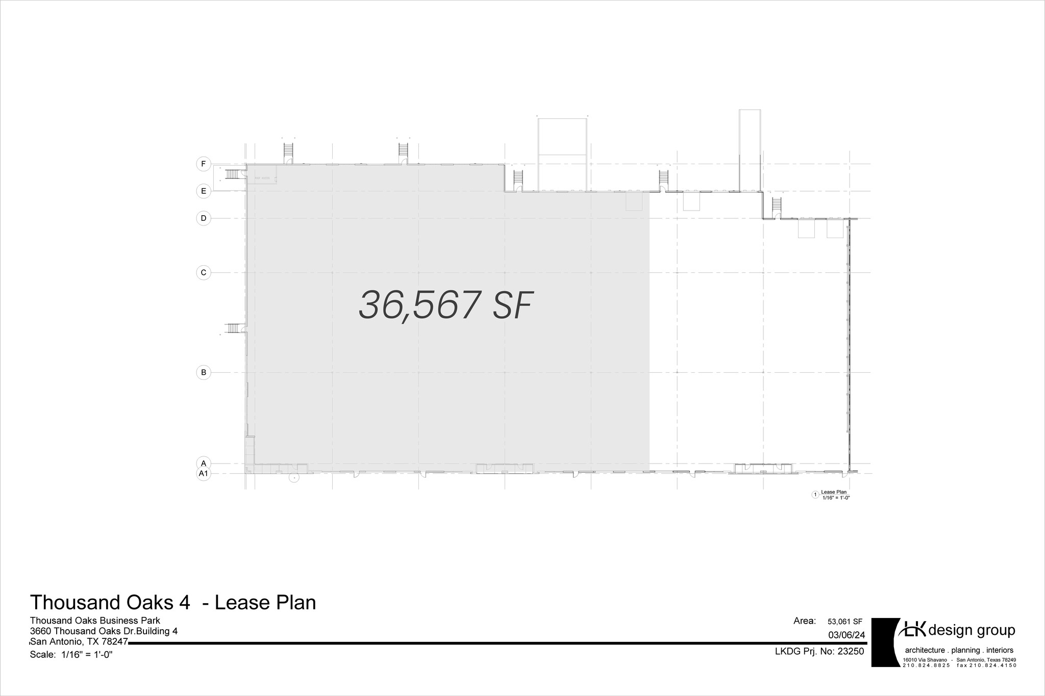 3660 Thousand Oaks Dr, San Antonio, TX à louer Plan d’étage– Image 1 sur 1