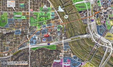 2307 May St, Dallas, TX - VUE AÉRIENNE vue de carte