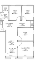 610 Colonial Park Dr, Roswell, GA à louer Plan d’étage– Image 1 sur 4