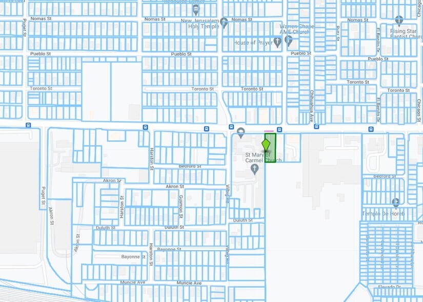 1710 Singleton Blvd, Dallas, TX à vendre - Plan cadastral – Image 2 sur 2