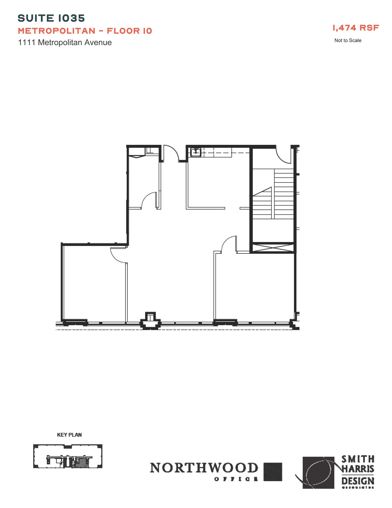 1111 Metropolitan Ave, Charlotte, NC à louer Plan d’étage– Image 1 sur 1