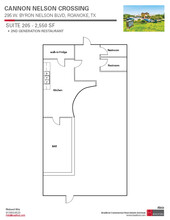 295 W Byron Nelson Blvd, Roanoke, TX à louer Plan d’étage– Image 1 sur 1