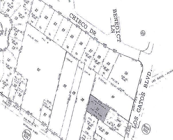 15729 Los Gatos Blvd, Los Gatos, CA à louer - Plan cadastral – Image 3 sur 12