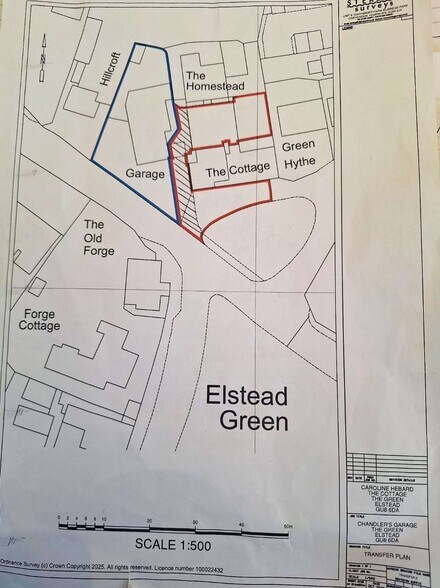 Farnham Rd, Elstead à vendre - Plan de site – Image 2 sur 2