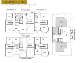 6544 Greatwood Pky, Sugar Land, TX à vendre Plan d’étage– Image 2 sur 2