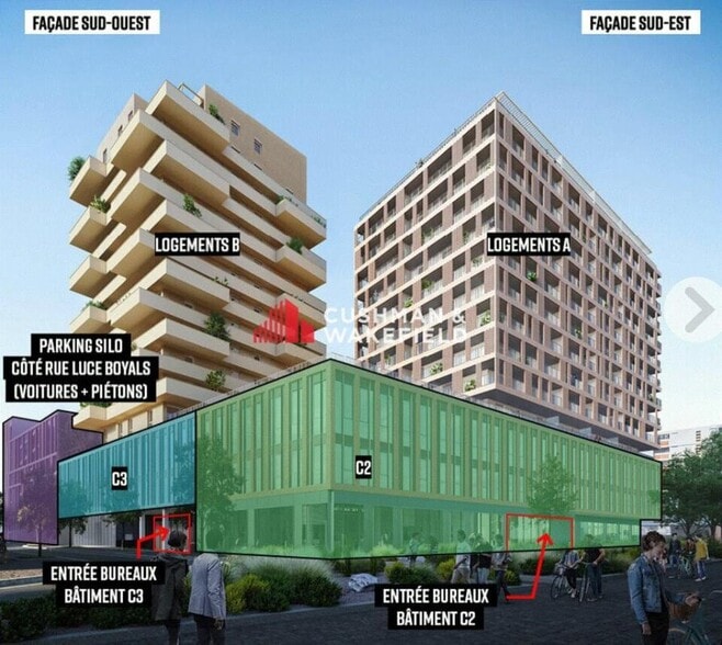 Bureau dans Toulouse à vendre - Photo de l’immeuble – Image 2 sur 8