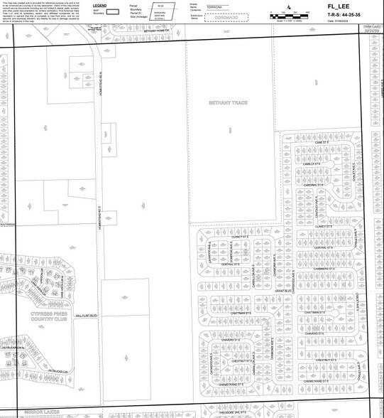 10580 Colonial Blvd, Fort Myers, FL à louer - Plan cadastral – Image 2 sur 7