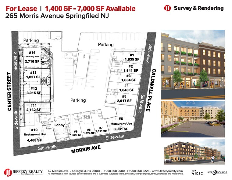 265 Morris Ave, Springfield, NJ à louer - Photo de l’immeuble – Image 2 sur 3