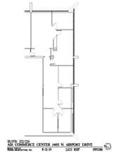 14605 N Airport Dr, Scottsdale, AZ à louer Plan d’étage– Image 1 sur 1
