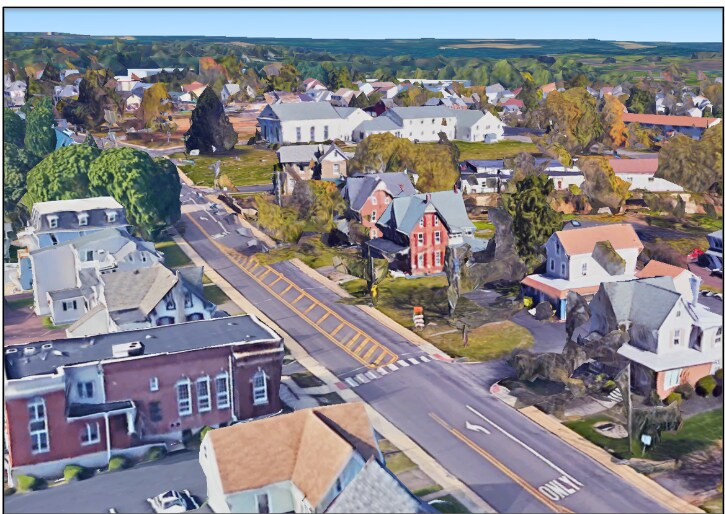 14 Park Ave, Chalfont, PA à louer - Aérien – Image 3 sur 12