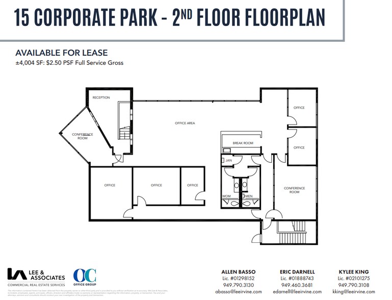 15 Corporate Park, Irvine, CA à vendre - Plan d’étage – Image 3 sur 11