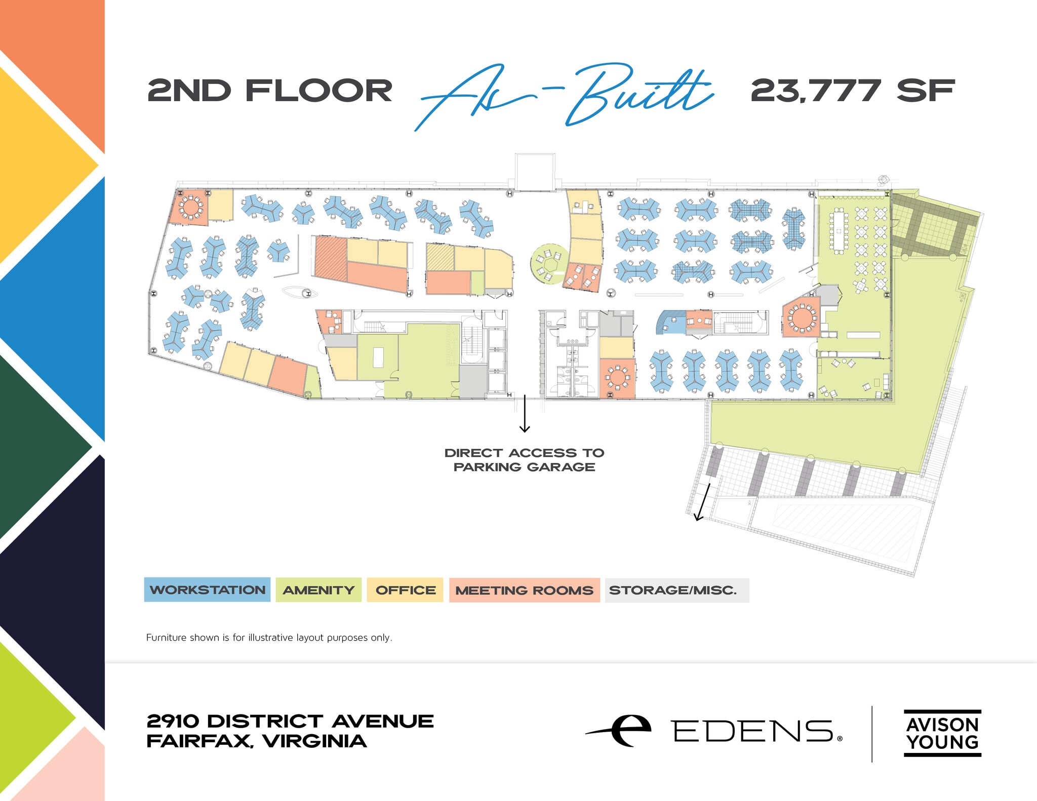 2905 District Ave, Fairfax, VA à louer Plan d’étage– Image 1 sur 1