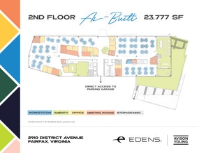 2905 District Ave, Fairfax, VA à louer Plan d’étage– Image 1 sur 1