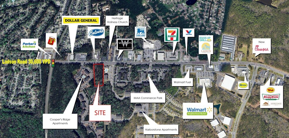 0 Ladson Rd, Ladson, SC à vendre - Photo de l’immeuble – Image 1 sur 3