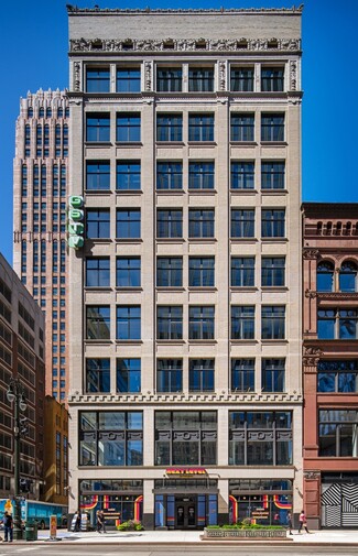 Plus de détails pour 1201 Woodward Ave, Detroit, MI - Bureau à louer