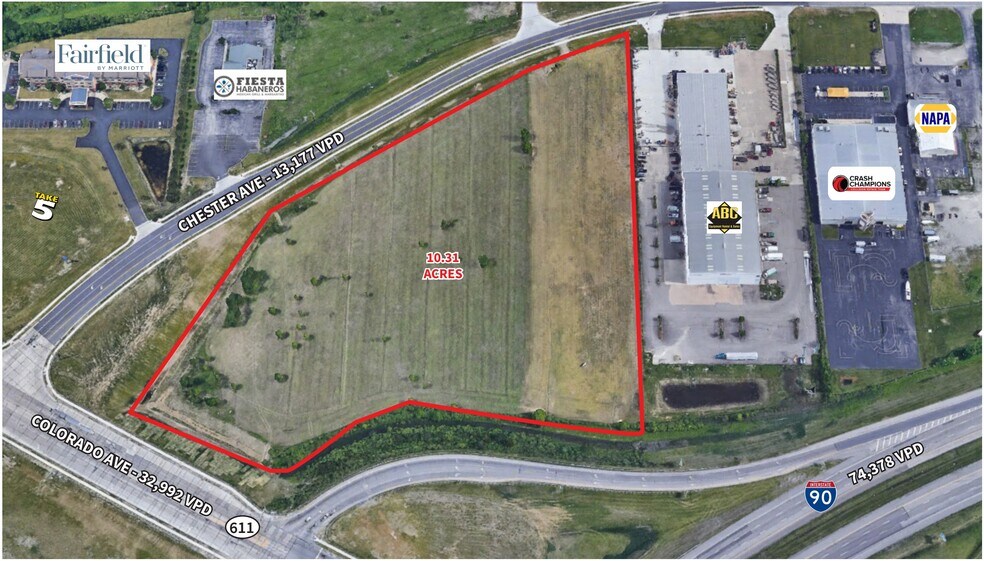 Chester Rd, Avon, OH à vendre - Aérien – Image 1 sur 4