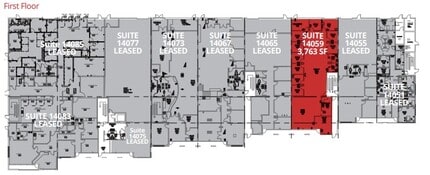 14049-14089 Crown Ct, Woodbridge, VA à louer Plan d’étage– Image 1 sur 1
