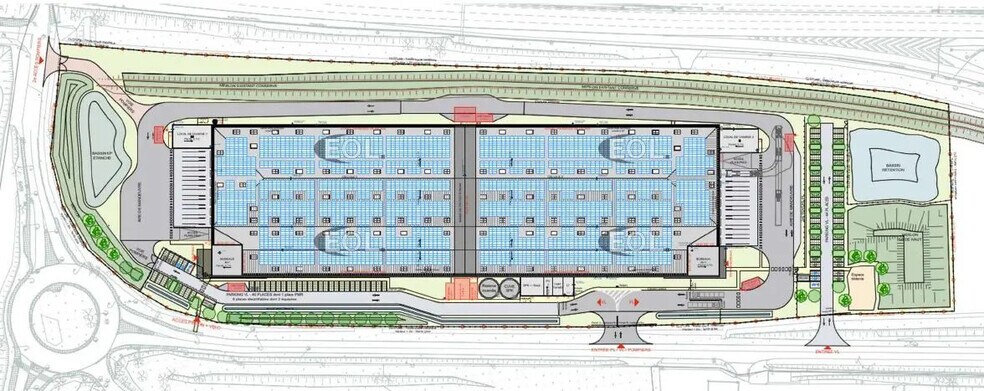 Industriel/Logistique dans Châtenoy-le-Royal à louer - Plan de site – Image 2 sur 4