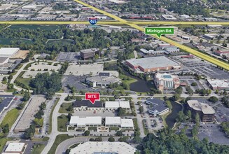 4045-4113 Vincennes Rd, Indianapolis, IN - Vue aérienne vue de carte