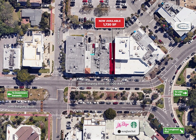 464 John Ringling Blvd, Sarasota, FL à louer - Photo de l’immeuble – Image 3 sur 3