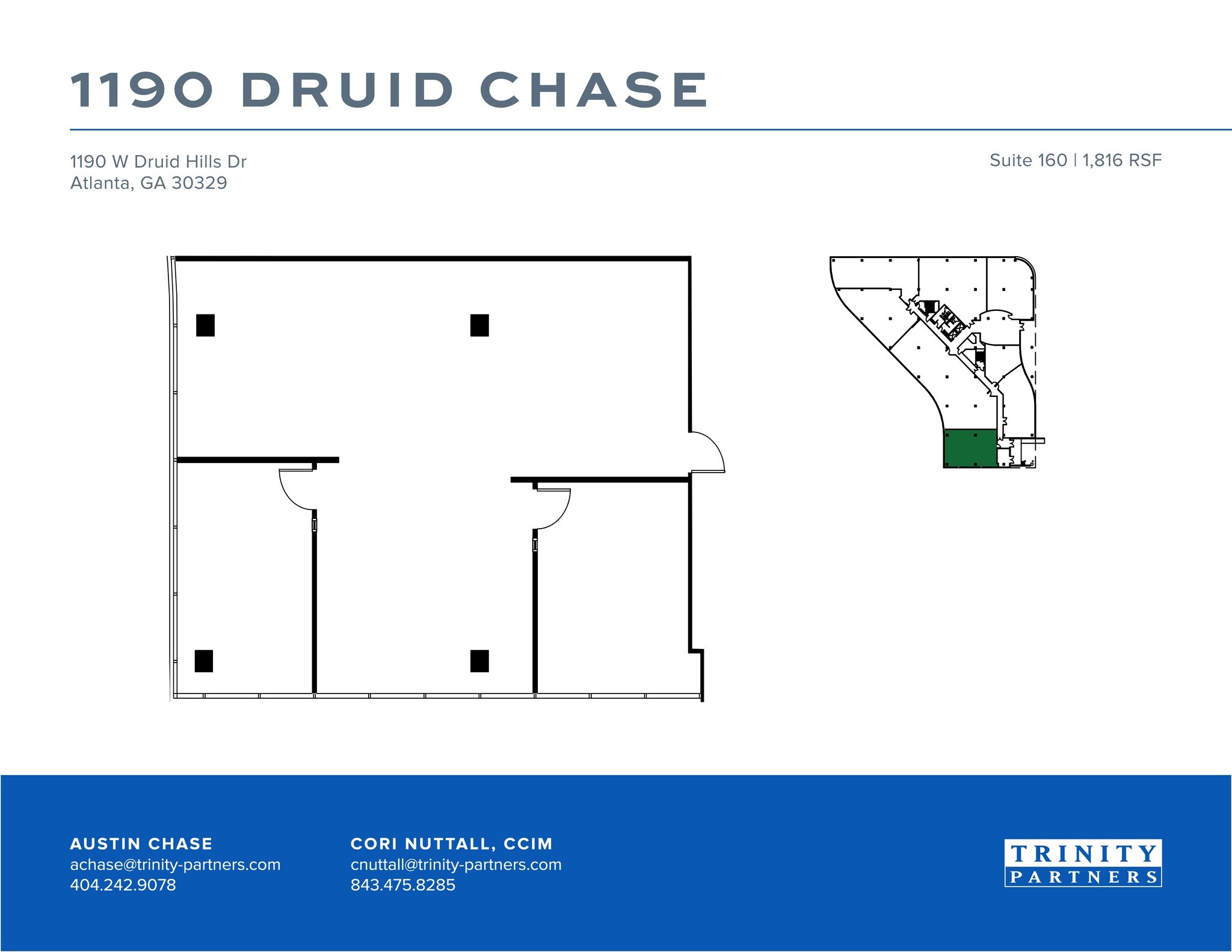 2801 Buford Hwy NE, Atlanta, GA à louer Plan de site– Image 1 sur 1