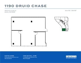 2801 Buford Hwy NE, Atlanta, GA à louer Plan de site– Image 1 sur 1