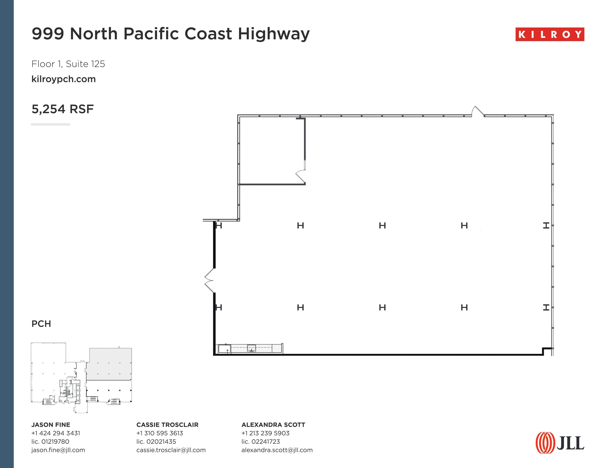 999 N Pacific Coast Hwy, El Segundo, CA à louer Plan de site– Image 1 sur 1