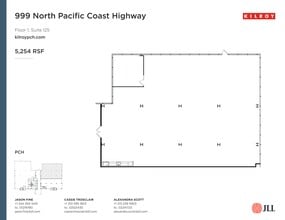 999 N Pacific Coast Hwy, El Segundo, CA à louer Plan de site– Image 1 sur 1