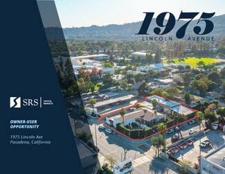 Plus de détails pour 1975 Lincoln Ave, Pasadena, CA - Local commercial à vendre