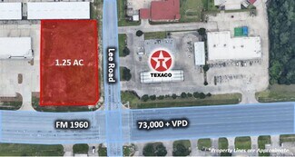 Plus de détails pour 7721 FM 1960, Humble, TX - Terrain à vendre