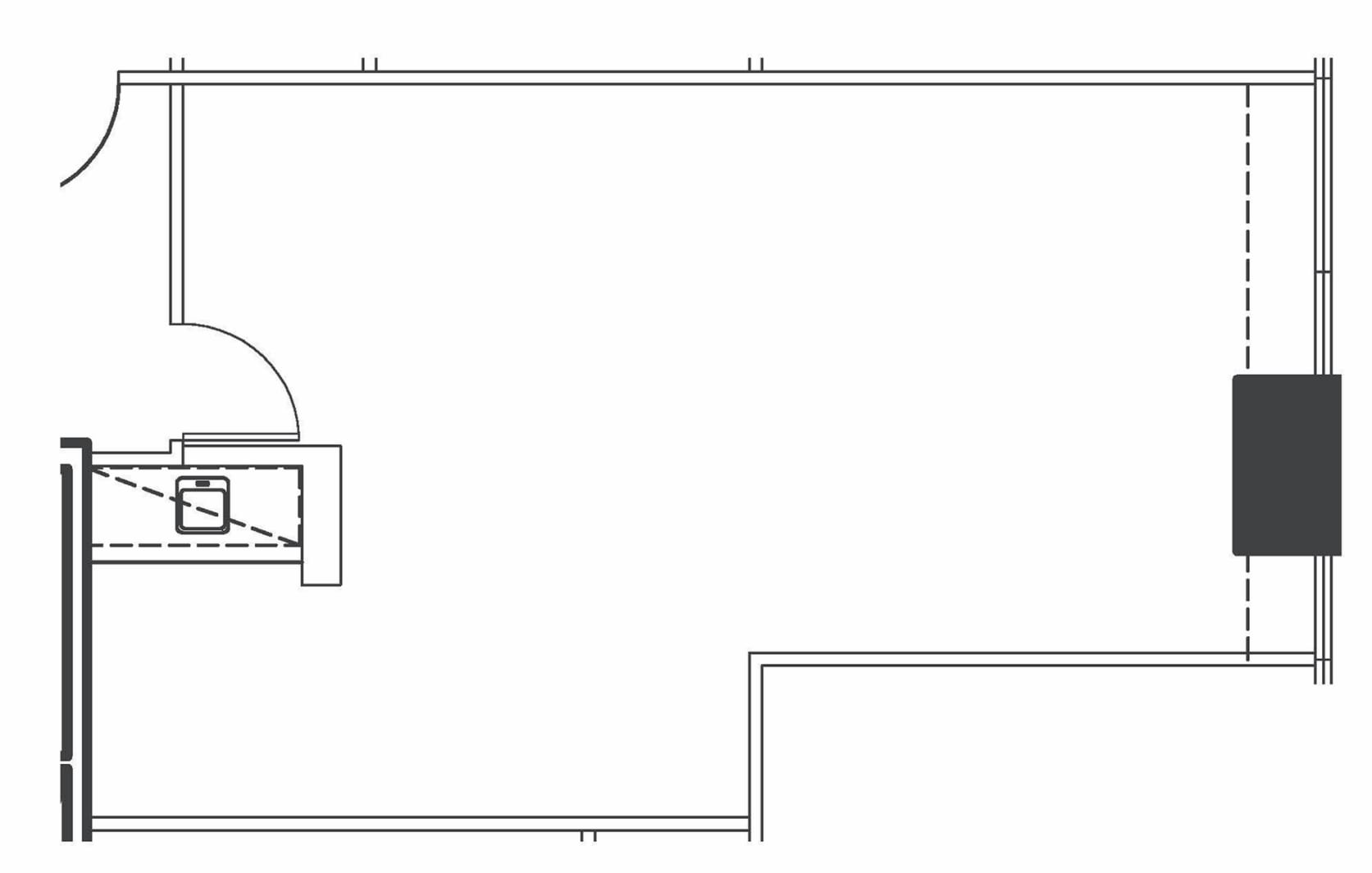 1801 Broadway, Denver, CO à louer Plan d’étage– Image 1 sur 1